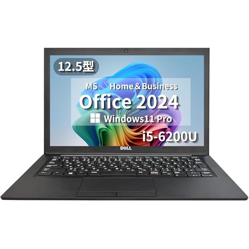 【整備済み品】【MS Office H&B 2024】Win11 Pro /12.5型 ノートPC Latitude 7280 / Core i5-6200U/ウェブカメラ/waj...