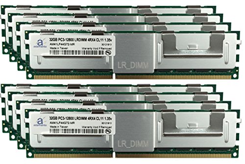 Adamanta 256 GB ( 8 x 32gb ) LRDIMMメモリアップグレードfor HP z820ワークステーションddr3 1600 MHz pc3 ? 12800...