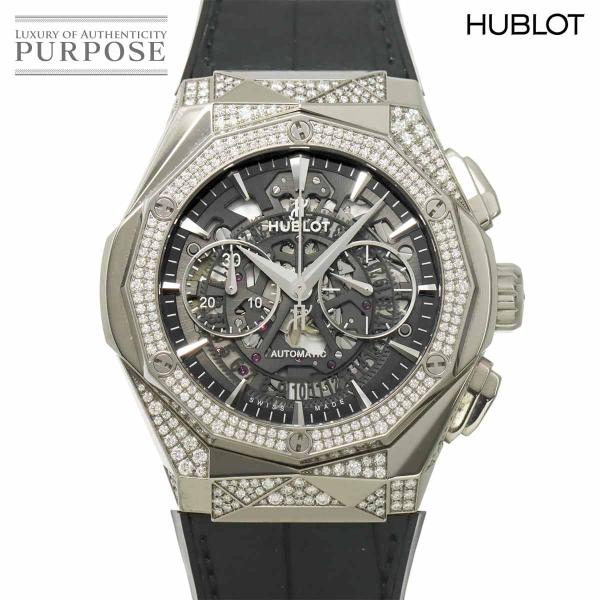 ウブロ HUBLOT クラシックフュージョン アエロフュージョン 525 NX 0170 RX 1804 ORL18 メンズ 腕時計 ダイヤ Classic fusion 90317566