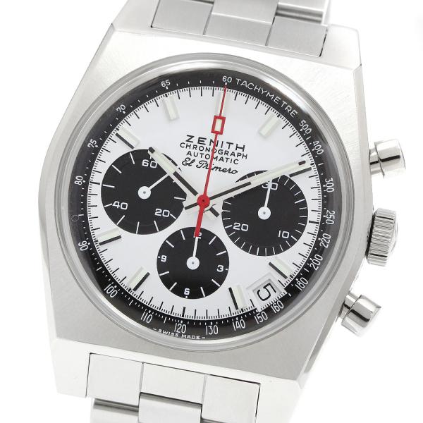 ゼニス ZENITH 03.A384.400/21.C815 リバイバル エルプリメロ 50周年記念 クロノグラフ 自動巻き メンズ 美品 箱・保証書付き_965163