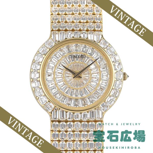 コンコルド CONCORD (中古) 2針 ダイヤモンドウォッチ 51 55 0209 J591 中古 メンズ 腕時計