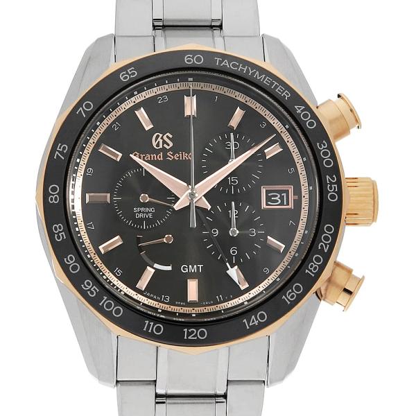 グランドセイコー スポーツコレクション スプリングドライブ クロノグラフ GMT ブティック限定 SBGC244 中古 メンズ 腕時計 007UGSAU0266