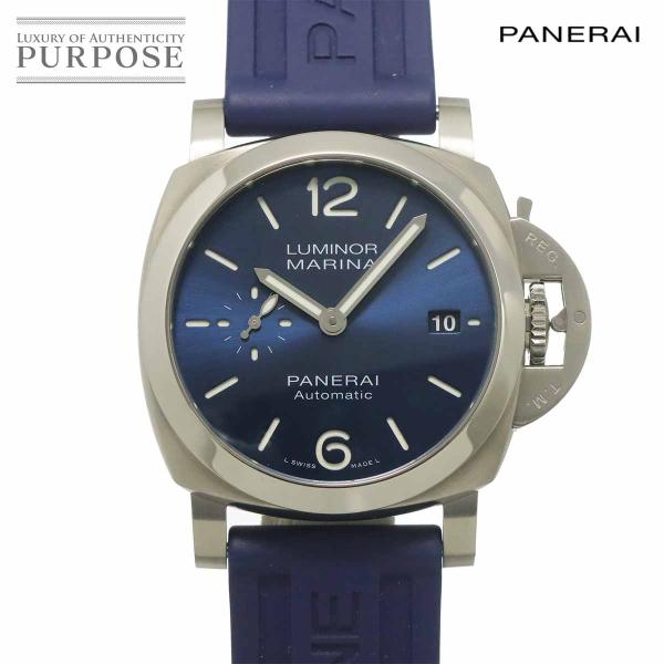 パネライ PANERAI ルミノール マリーナ クアランタ PAM01370 メンズ 腕時計 ブルー オートマ 自動巻き ウォッチ Luminor 90331745