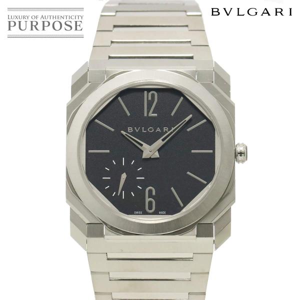 ブルガリ BVLGARI オクト フィニッシモ BGO40SXT メンズ 腕時計 ブラック オートマ 自動巻き ウォッチ Octo 90319109