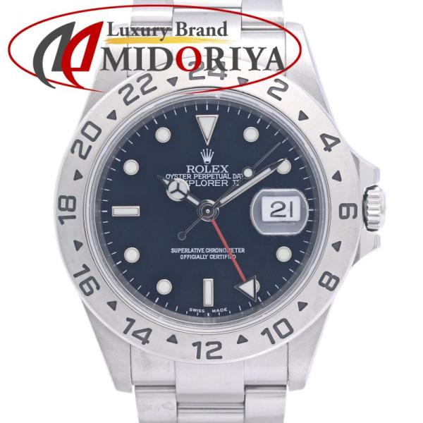 ROLEX ロレックス エクスプローラー2【オーバーホール済/磨き済】 16570T【中古】腕時計 メンズ ステンレススチール /40299