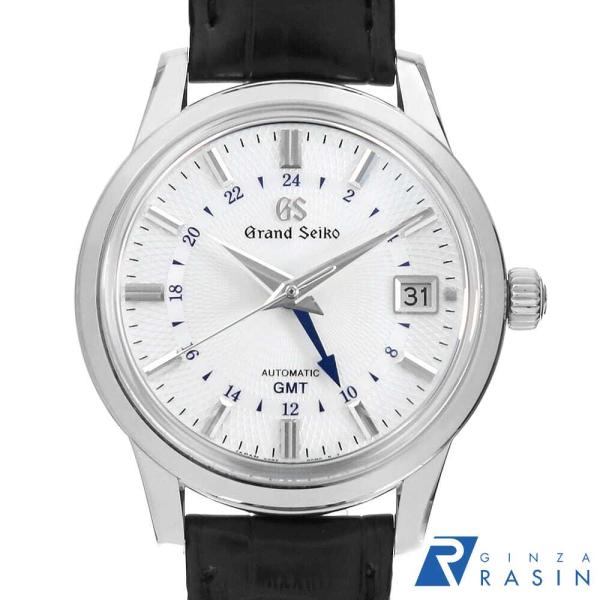 グランドセイコー エレガンスコレクション メカニカル GMT 雪雫 SBGM255 中古 メンズ 腕時計 0DDBGSAU0002