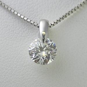 ダイヤモンド ネックレス プラチナ 一粒 2.0ct 鑑定書付 2.210ct Dカラー FLクラス 3EXカット H&C CGL