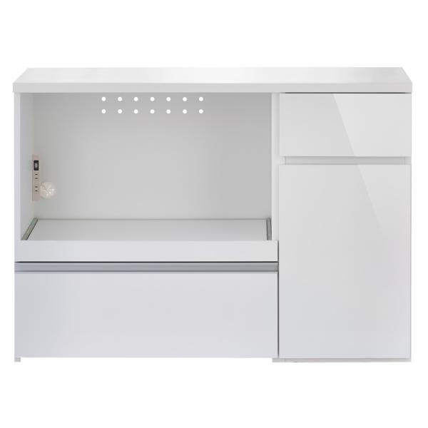 ≪幅120cm奥行50cm≫ サイズが選べる家電収納キッチンカウンター ロータイプ 幅120cm キッチン収納 キッチンカウンター 629612 ディノス