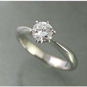婚約指輪 安い ダイヤモンド リング 5.0カラット プラチナ 鑑定書付 5.185ct Hカラー SI2クラス VGカット CGL