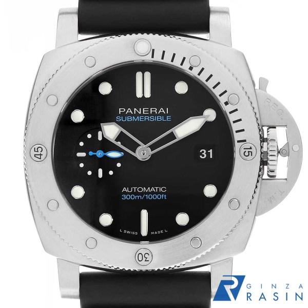 パネライ サブマーシブル クアランタクアトロ PAM01596 AA番 中古 メンズ 腕時計 13A3OPAU0029
