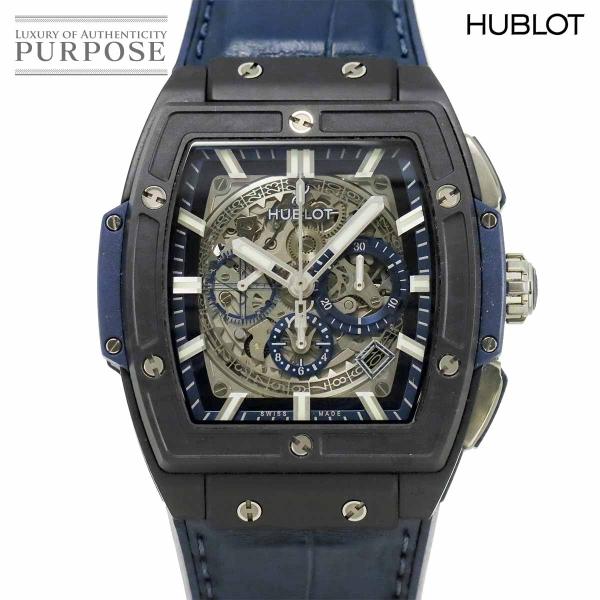 ウブロ HUBLOT スピリット オブ ビッグバン 601 CI 7170 LR クロノグラフ メンズ 腕時計 デイト スケルトン 自動巻き Big Bang 90321484