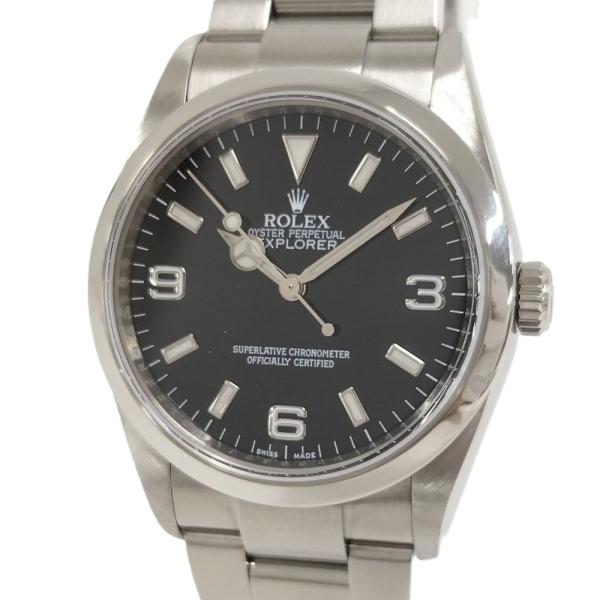 ROLEX エクスプローラー1 自動巻き SS ブラック文字盤 M番 114270